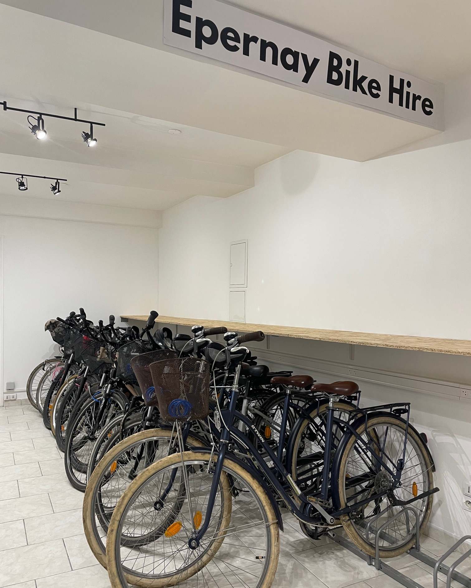 Local commercial de Epernay BIke Hire